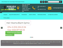 Tablet Screenshot of ankarabatikenthaliyikama.com